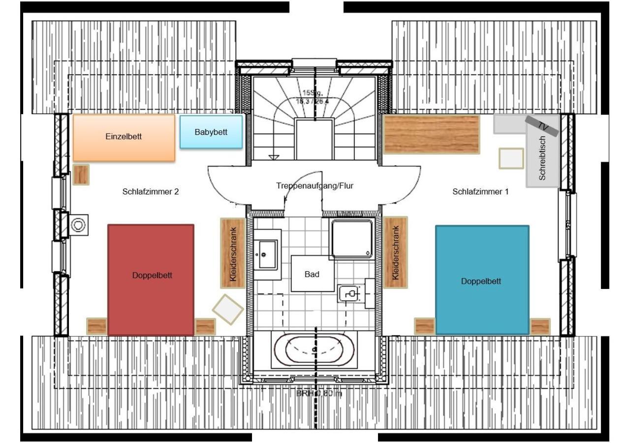 Modernes Reetdach-Ostseeferienhaus Bella Mare, Insel Usedom Mit Sauna, Kamin & Sonnenterrasse Zirchow Exterior photo